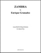 12 Danzas espanolas: Zambra Orchestra sheet music cover